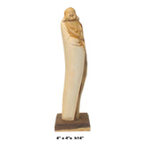 Chinese Cypress Wood Carved Irregular Shape Happy Buddha Statue ws1024S