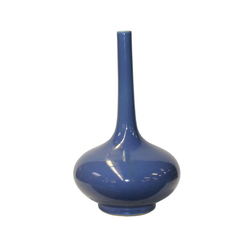 blue vase - porcelain vase - small vase