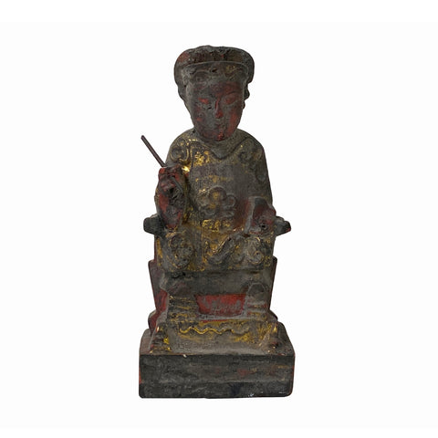 wood Buddha - rustic buddha - Buddhism