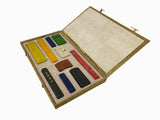Chinese Box Set Color Ink Sticks Calligraphy Writing Art ws1189S