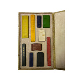Chinese Box Set Color Ink Sticks Calligraphy Writing Art ws1189S