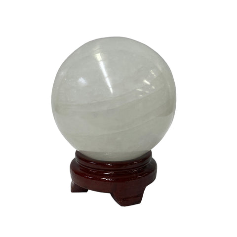 stone ball - round stone display - Fengshui