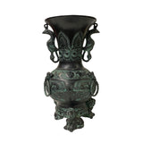 green bronze - ancient chinese art - oriental metal art