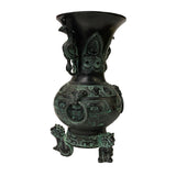 Chinese Oriental Green Bronze-ware Home Decor Display ws1209S