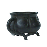 Chinese Oriental Fine Bronze Metal Incense Burner Accent ws1222S