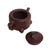 Chinese Handmade Yixing Zisha Clay Teapot With Artistic Accent ws122S