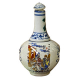Chinese Porcelain Vase Inside Vase Snuff Bottle With People Graphic ws1231S