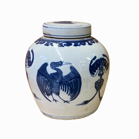 general jar - blue white jar - temple jars