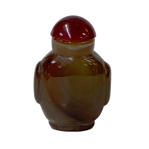 Collectible Natural Agate Stone Carved Small Snuff Bottle ws1251S – Golden  Lotus Antiques