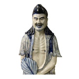 Chinese Porcelain Ji Gong /Chan Master Daoji / Beggar Buddha Figure Statue ws1264S