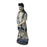 Chinese Porcelain Ji Gong /Chan Master Daoji / Beggar Buddha Figure Statue ws1264S