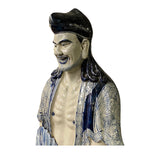 Chinese Porcelain Ji Gong /Chan Master Daoji / Beggar Buddha Figure Statue ws1264S