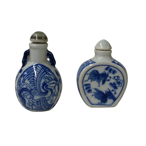 snuff bottle - porcelain bottle - oriental art