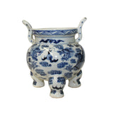 blue white vase - Chinese vase - porcelain vase