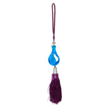 tassel pendant - liuli tassel - glass tassel