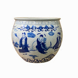 blue white vase - Chinese vase - porcelain vase