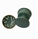 Ru Ware Celadon Green Crackle Ceramic Incense Holder Display ws1420S
