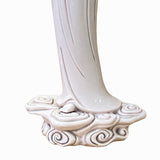 Chinese High Quality Handmade Off White Porcelain Kwan Yin Statue ws1429S