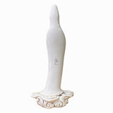 Chinese High Quality Handmade Off White Porcelain Kwan Yin Statue ws1429S