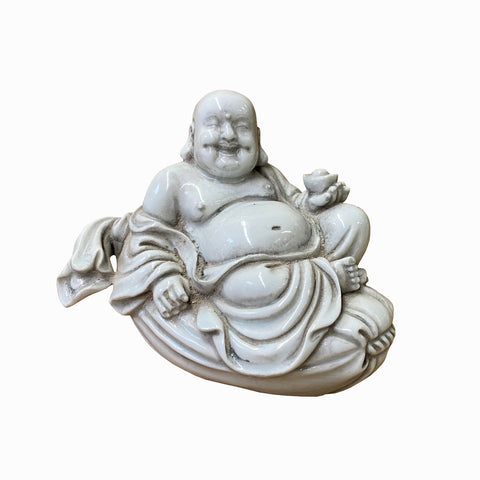happy buddha - porcelain buddha - zen buddha