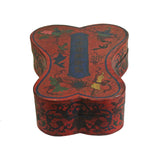 lacquer box - vintage wood box - Chinese box