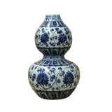 blue white vase - Chinese vase - porcelain vase