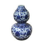 blue white vase - Chinese vase - porcelain vase