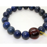 Handmade Blue Gemstone  Beads Hand Rosary Praying Bracelet ws212S
