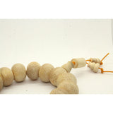 Natural Bamboo Beads Hand Rosary Praying Bracelet ws214S