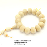 Natural Bamboo Beads Hand Rosary Praying Bracelet ws214S
