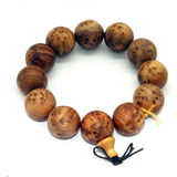 bracelet - cypress wood - prayer beads