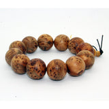 bracelet - cypress wood - prayer beads