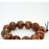 bracelet - cypress wood - prayer beads