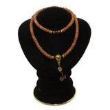 necklace - seed beads - prayer rosary