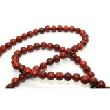 Chinese Yellow Rosewood Beads Rosary Praying Necklace ws222S