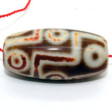 dzi bead -agate stone bead - stone bead