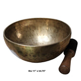 Handmade Metal Punch Marks Singing Bowl ws236S