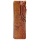 Chinese Stone Carved Old Man Theme Seal Stamp Display Art ws255S
