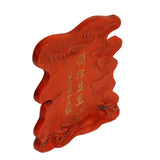 Chinese Calligraphic Cinnabar Ink Stick Scholar Eagle Scenery Art ws276S