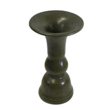 olive green vase - ceramic vase- small vase