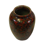 Ceramic Vase - ox blood Vase - Chinese scenery