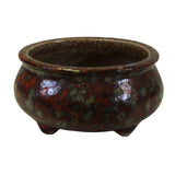 candle holder - incense holder - ox blood urn