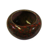 candle holder - incense holder - ox blood urn