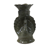 Guan Ware - Crackle Celadon - Ceramic Vase
