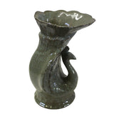 Guan Ware - Crackle Celadon - Ceramic Vase