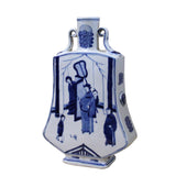 blue white vase - Chinese vase - porcelain vase