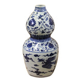 blue white vase - Chinese vase - porcelain vase