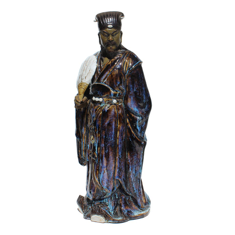 zhuge liang - Ceramic figure - chinese historic person