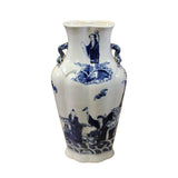 blue white vase - Chinese vase - porcelain vase