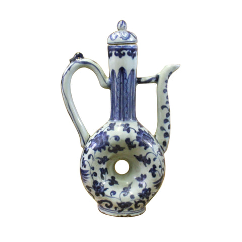 blue white vase - Chinese vase - porcelain vase